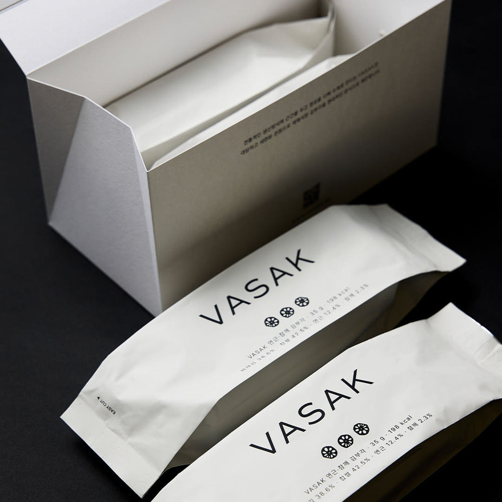 VASAK Coffee & Hazelnut Seaweed Snack Gift Set 70g