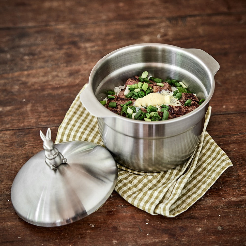 Rabbit Stainless Pot 6 pc Set_Free Shipping