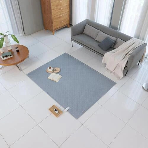 Eco-friendly Tencel Gray Washable Heating Mat (Double) _Free Shipping