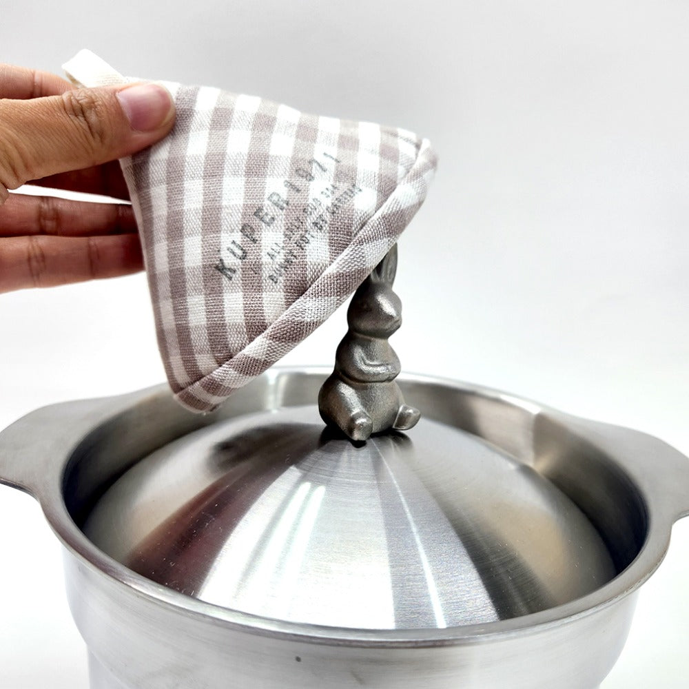 Rabbit Stainless Pot 6 pc Set_Free Shipping