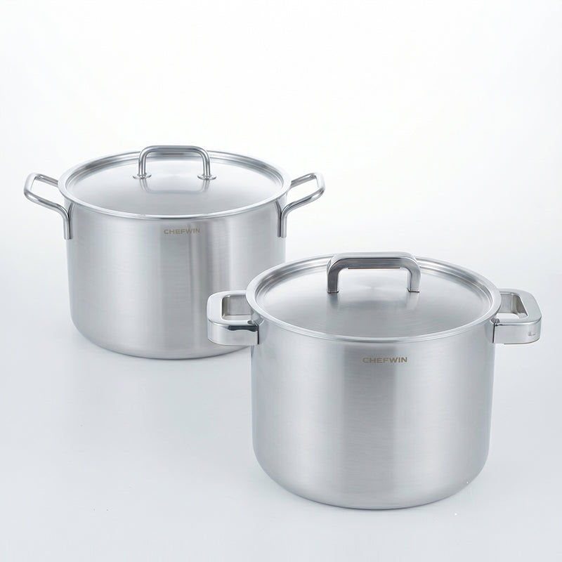 [한국직배송] 쉐프윈 316STS 통5중 곰솥 24cm/28cm