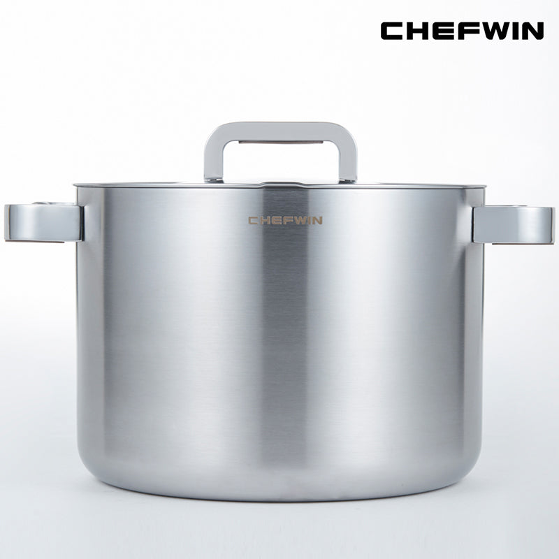 [한국직배송] 쉐프윈 316STS 통5중 곰솥 24cm/28cm