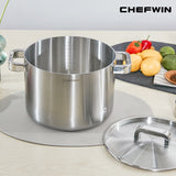 [한국직배송] 쉐프윈 316STS 통5중 곰솥 24cm/28cm