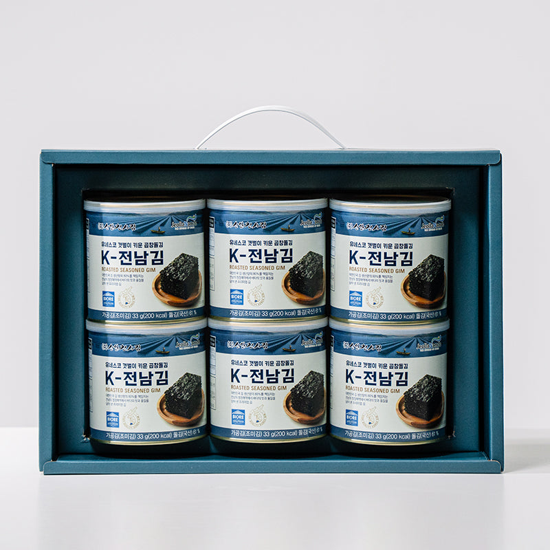 [신안천사김] K-전남김 (33g x 6개) x 2박스 (묶음)_ 무료배송특가
