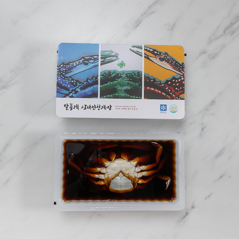 [삼대인천게장] 알품게 알배기 간장게장 900g