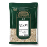 [그린하베스트] 국산 찰보리 2kg x 3팩_ 무료배송 (묶음)