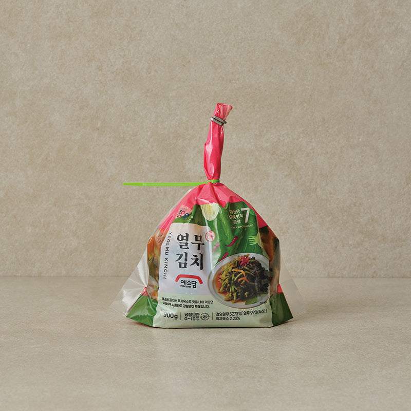 [Dadam Food] Jeju Sanbang Bibim Cold Noodle 806gㅣ*Free* Young Radish Green (Yeolmu) Kimchi 900g