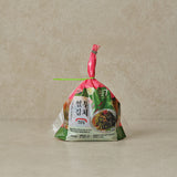 [Dadam Food] Jeju Sanbang Bibim Cold Noodle 806gㅣ*Free* Young Radish Green (Yeolmu) Kimchi 900g