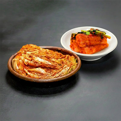 [황진담] 한국산 포기김치 5kg + 총각김치 3kg_무료배송_ 2월 둘째주 순차발송 (묶음)
