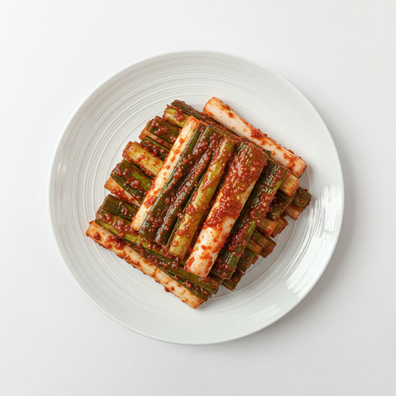 [한국직배송 B] 연천군 미금치 제철 오이소박이 2kg + 대파김치 1kg + 겉절이 1kg