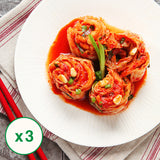 [임진강김치] 연천 미금치 율무김치 500g x 3개 (묶음)