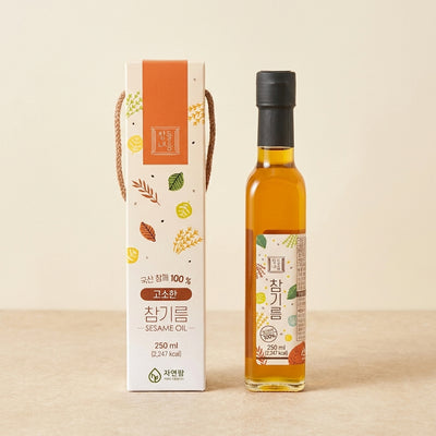 [자연팜] 참기름 250ml